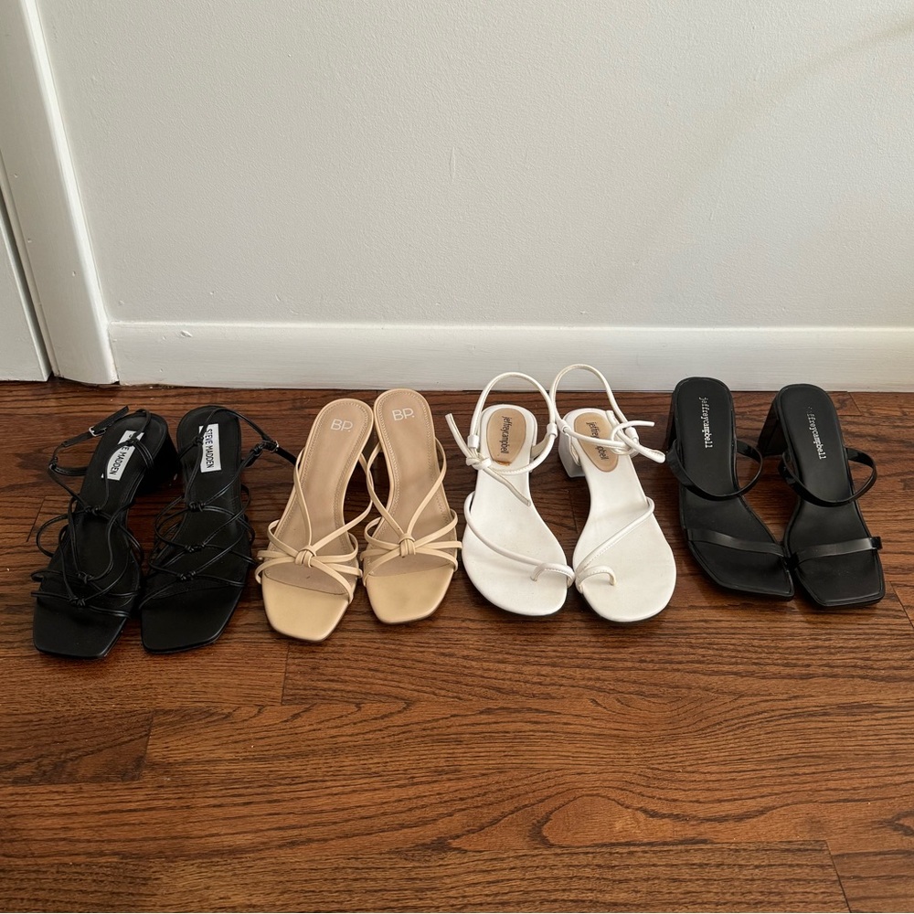 Low Heels Lightly Worn